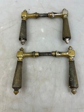 Paar antike türklinken - 2x,