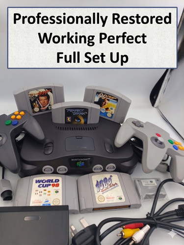 N64 nintendo konsole - n64, 64
