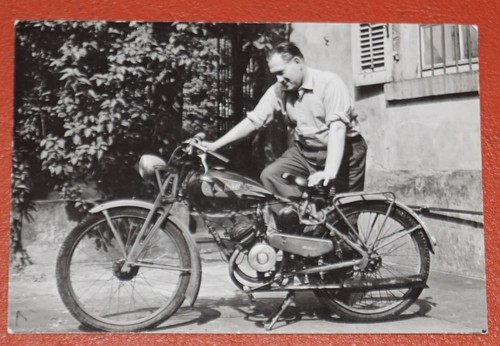 Altes privat foto motorrad - sw,