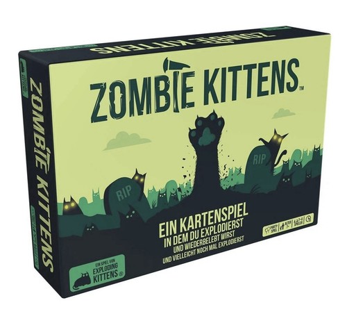 Zombie kittens kartenspiel - kittens,