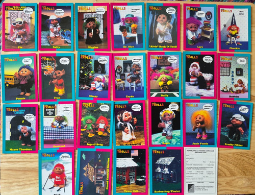 Collect card norfin - collect-a-card, trolls