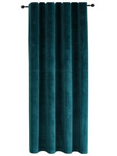 Verdunkelungsvorhang Samt weich Vorhang Kräuselband blickdicht Gardine abdunkeln