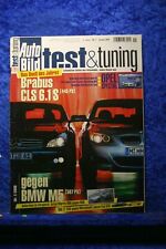 Auto Bild Test & Tuning 1/05 Brabus CLS 6.1S BMW M5 Opel GT Meriva Steinmetz