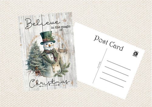 Postkarte-Geschenkkarte-Grußk