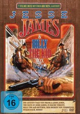 Jesse James & Billy the Kid Box - 7 Western BOX -  2 DVD's/NEU
