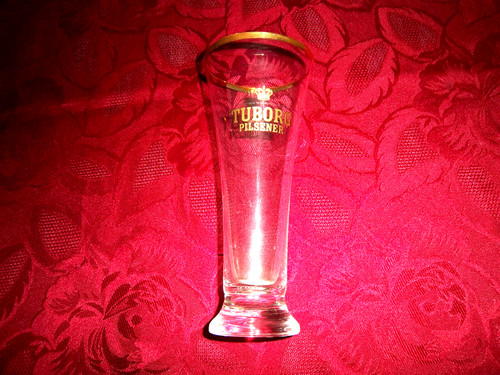 Tuborg pilsner bierglas - tuborg,