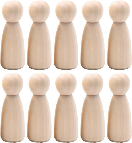 Holzfiguren set für diy - holzfiguren,
