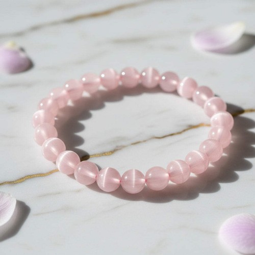 Katzenauge kugelarmband 8mm - katzenauge,