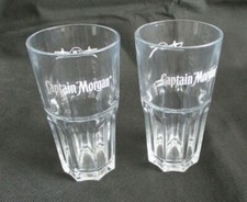 2 Captain Morgan CM Longdrinkglas Glas Gläser 2cl/4 cl 