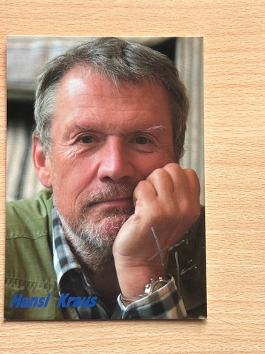 Hansi kraus autogrammkarte - hansi,