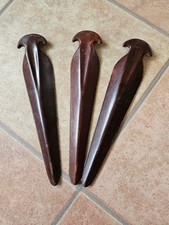 Heringe Bakelit WK2 Wehrmacht 3St. Dachbodenfund Zeltplane Zeltbahn Zelt Poncho