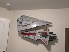 Wandhalterung für lego 75252 - wandhalterung,