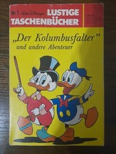 Lustige Taschenbücher Nr. 1 Der Kolumbusfalter 1980 Walt Disney LTB