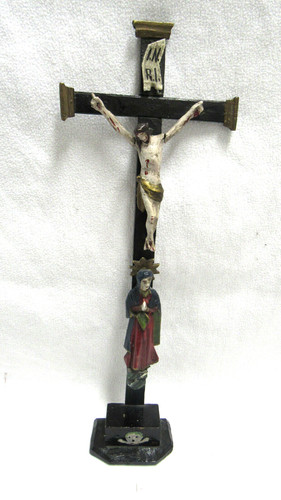 Standkreuz holz geschnitzt - standkreuz,,
