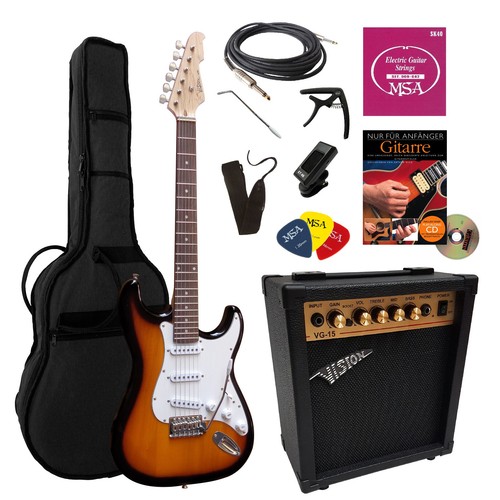 Msa gitarre speziel set - 4/4, e-gitarre