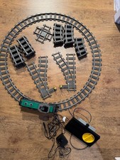 Lego Train 9V Eisenbahn Set Zug Motor  Kabel Trafo Schienen 4531 4512 4531 4548