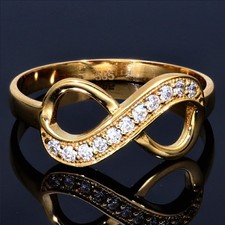 Infinity Goldring Ring 585er