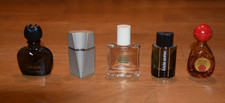Set / Konvolut aus 5 Miniatur Parfüm / Parfum Flacons, Krizia - Mouson - etc.