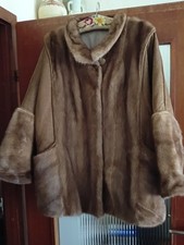 Nerz - Wildleder Jacke, echt