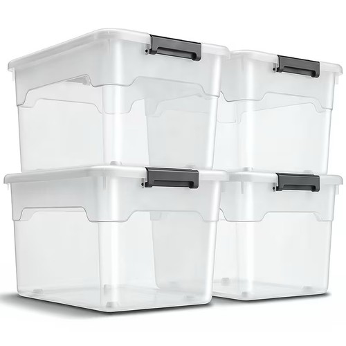 Aufbewahrungsboxen 4er set 45l - 4er,