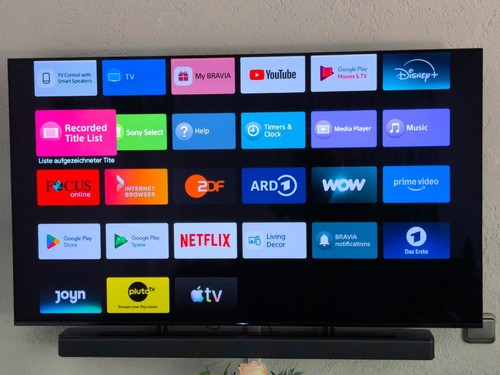 Smart sony 9 oled 55 - kd,