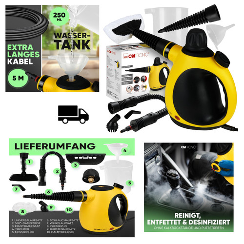 Clatronic dampfreiniger 360 - clatronic,