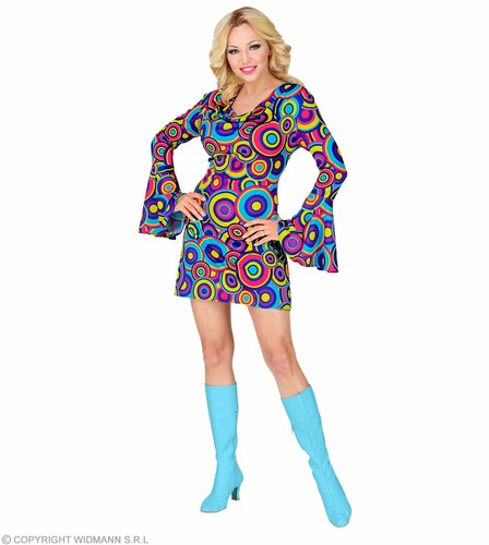Groovy 70er jahre kleid - 70er,