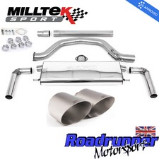 Milltek Golf GTI MK8 & Clubsport Auspuffanlage GPF hinten Titan T SSXVW619 EC