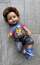 Baby Born Puppe 47cm mit Haaren Zapf Creation