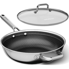 Edelstahlpfanne Bratpfanne