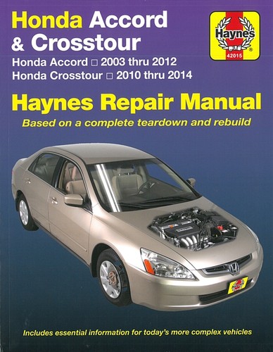 Haynes handbuch honda accord - honda,
