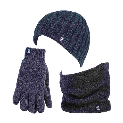 Herren set aus mütze - set,