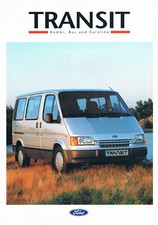 Prospekt Ford Transit Kombi Bus + Euroline + Daten + Preise von Februar 1993 YF1