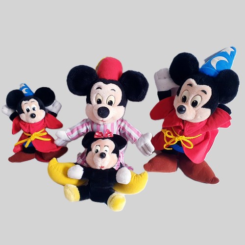 Micky maus stofftier konvolut - micky,