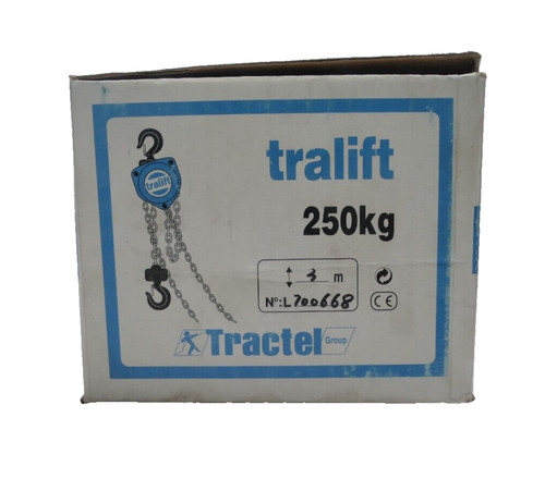 Tractel tralift 250kg 700668 - tractel,