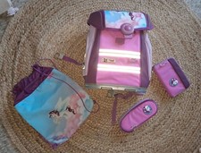 Schulranzen Rucksack McNeill Tornister Angel Pegasus Pink Rosa