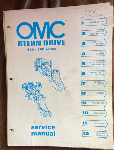 1980 omc stern drive - 1980,