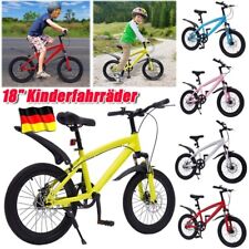 18 Zoll MTB Kinderfahrrad Mountainbike Unisex Jungen Kinderfahrräder& Reifenpump