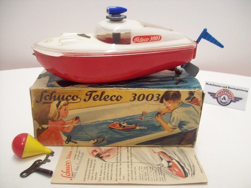 Schuco 3003 teleco - teleco, "rennboot"