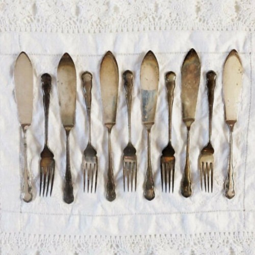 Antikes art deco versilbertes - antikes,