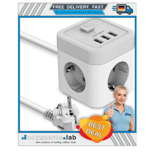 USB Steckdose 3-fach 16A 3680W