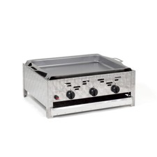 Edelstahl-Brenner 3-flammig