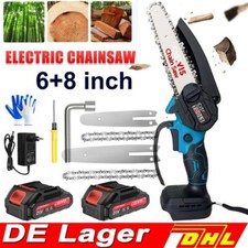 6+8 Zoll Akku Kettensäge Mini