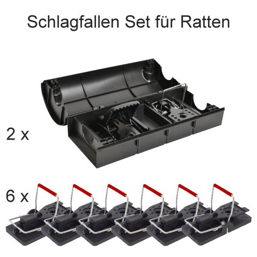 Schlagfallen tunnel set für - schlagfallen-tunnel,