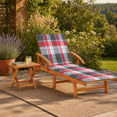 Sonnenliege und tisch aus - tisch,