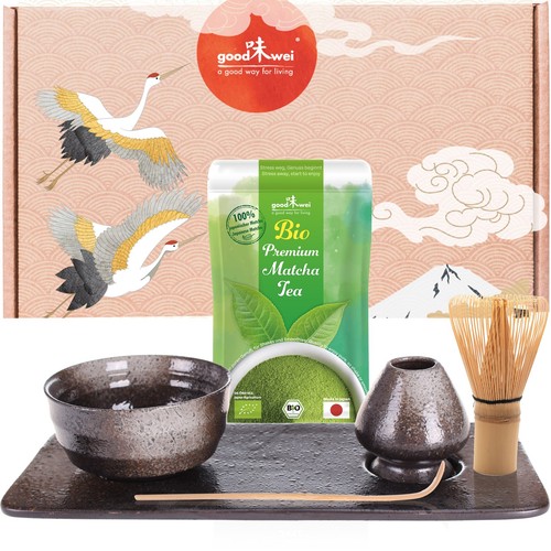 Matcha set mit bio - matcha,