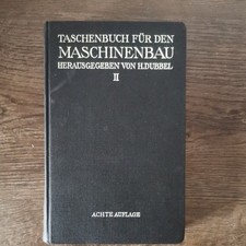 Dubbel, H.: Taschenbuch für