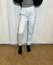 Nike Jogginghose Jogger Leggings Trainingshose Hose Weiß Gr M
