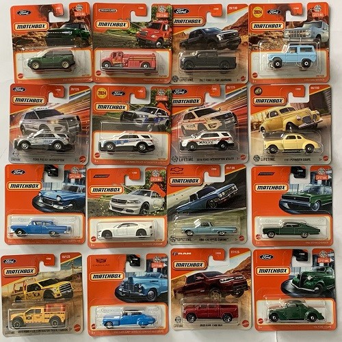 Matchbox sammlung mit 16 - matchbox,