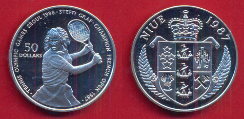 Münze niue 1987 - münze,